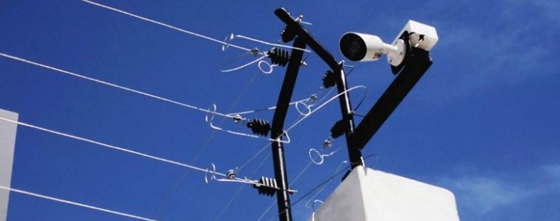 Cerco eléctrico de seguridad